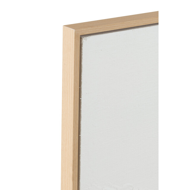 J-Line Painting lauwra canvas white 42720 large