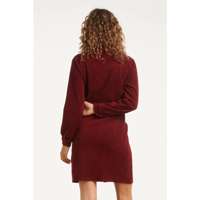 Smashed Lemon Damescorduroy overhemdjurk | 25625-470-XXL large