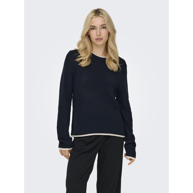 Jacqueline de Yong Jdyevie l/s on contrast pullover kn 15355557 large