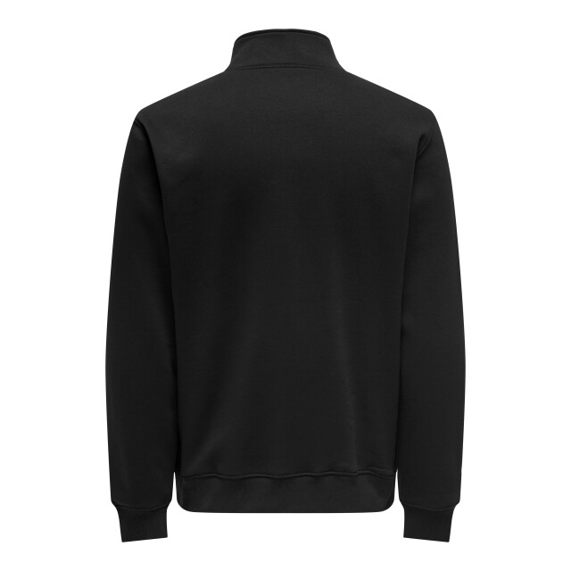 Only & Sons Onscurated reg half zip sweat 22030922 large