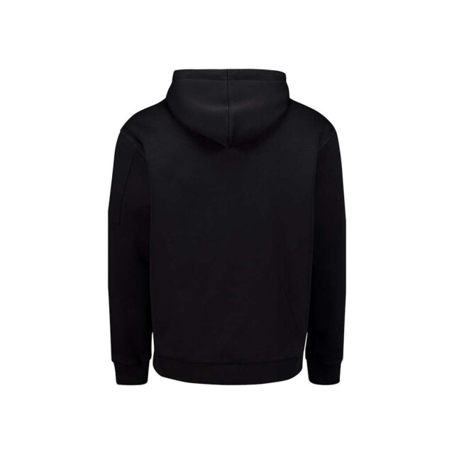 No Excess Sweater hooded brushed black 29130850-020 large
