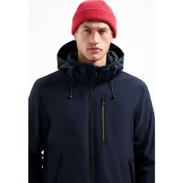 No Excess Jacket short fit hooded softshell s night 29630807SN-078 large