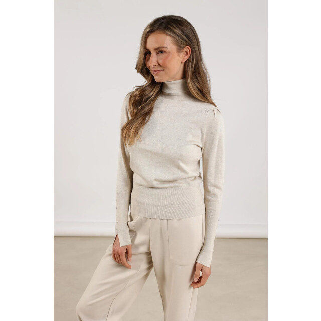 Nukus Nkf03005 9 sylvia pullover lurex sand NKF03005  9 large