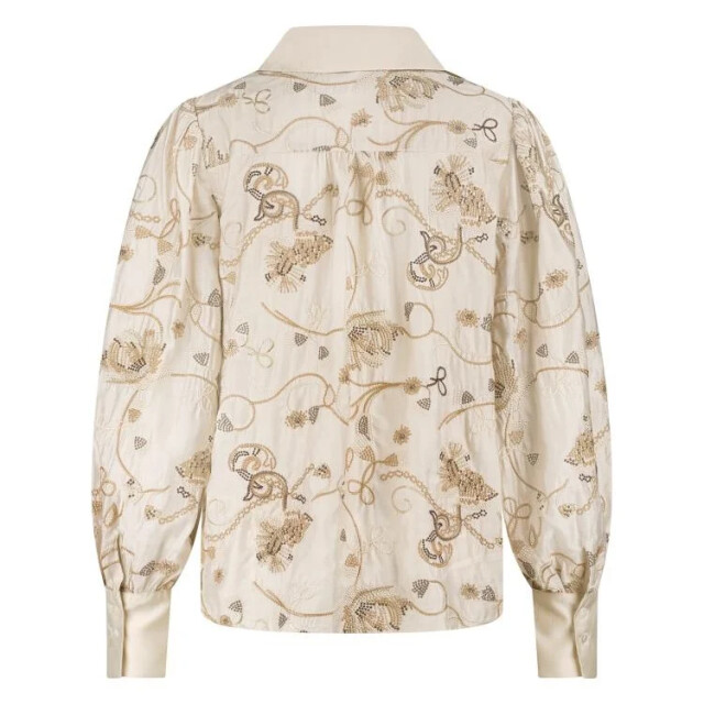 Nukus Nkf02077 9 preston blouse embroidery sand NKF02077  9 large