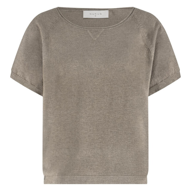 Nukus Nks01085 49 anita top lurex light fango NKS01085  49 large
