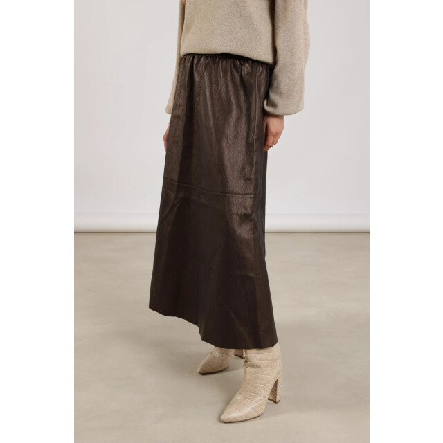 Nukus Nkf10000 279 amber skirt fango/dark chocolate NKF10000  279 large