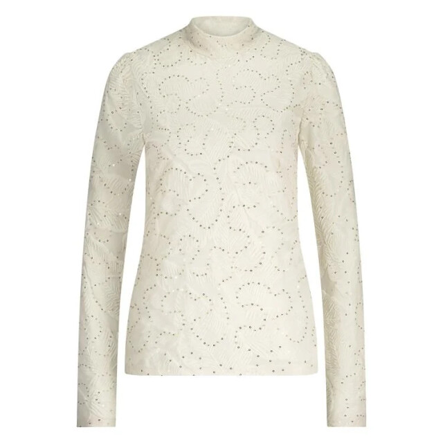 Nukus Nkf01002 17 puck top leaf paillet off white NKF01002  17 large
