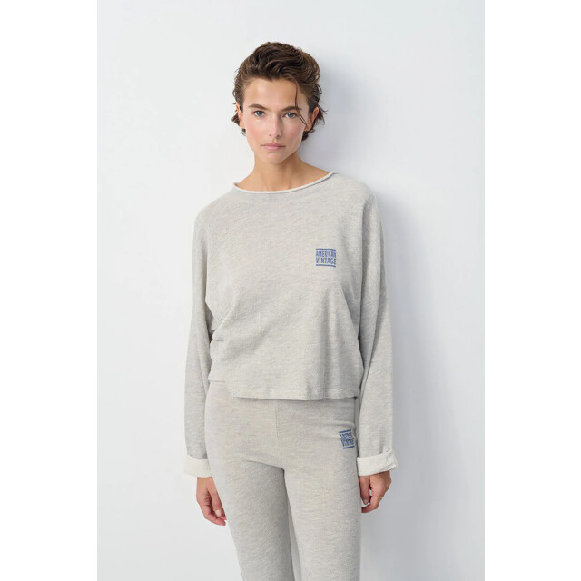 American Vintage Zof03bh25 zofbay sweater ZOF03BH25 ZOFBAY SWEATER large