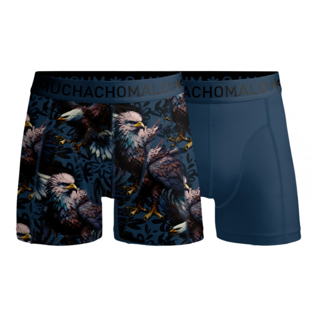 Muchachomalo 2-pack eagle1010-01 print blue heren boxers muchachom Print Blue/EAGLE1010-01 large