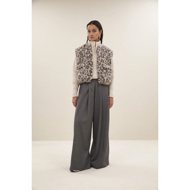 By-Bar Amsterdam 25519012 maggie sleeveless leo jacket 25519012 maggie sleeveless leo jacket large