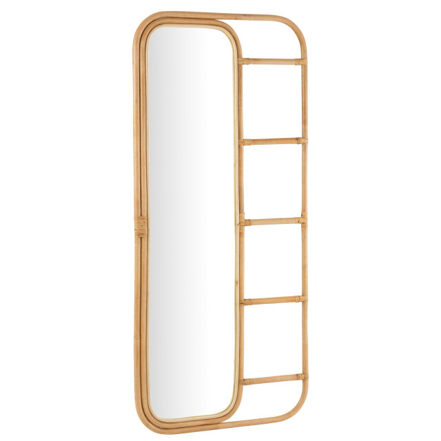 J-Line Spiegel ladder rotan naturel 20769 large