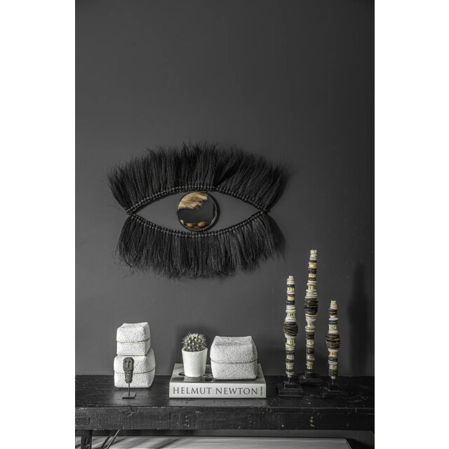 Bazar Bizar The black eye mirror black JAAT003B-L-60x100 large