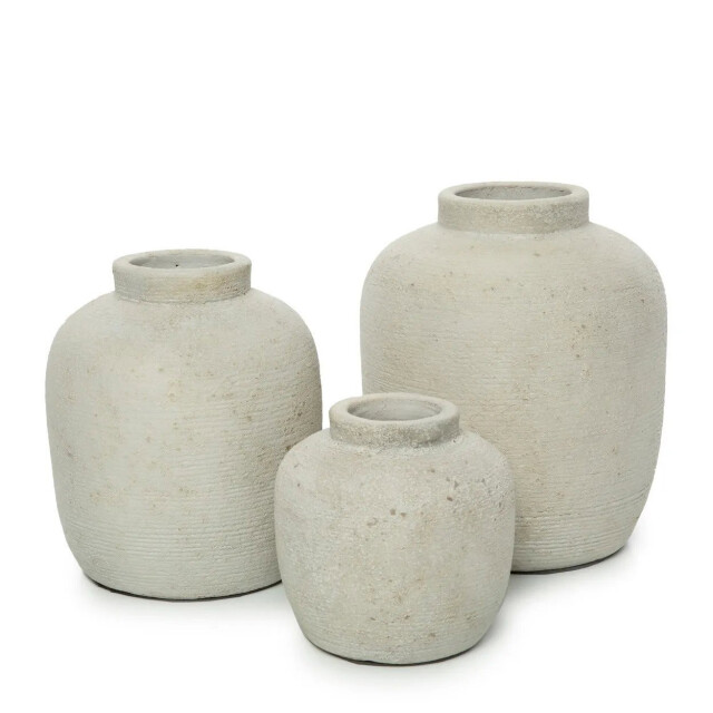 Bazar Bizar The peaky vase concrete l JABR040Con-L large
