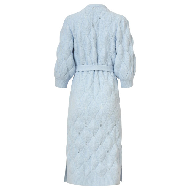 Smashed Lemon Damesgebreide midi jurk | 25501-600-XS large