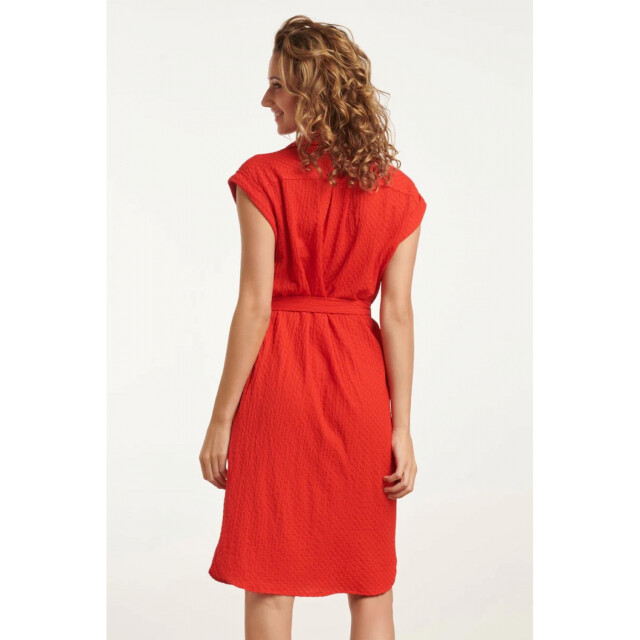 Smashed Lemon 25118 jurk red 25118 large