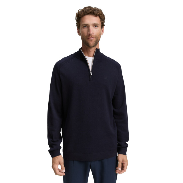 Tom Tailor Basic knit troyer 1047569 large