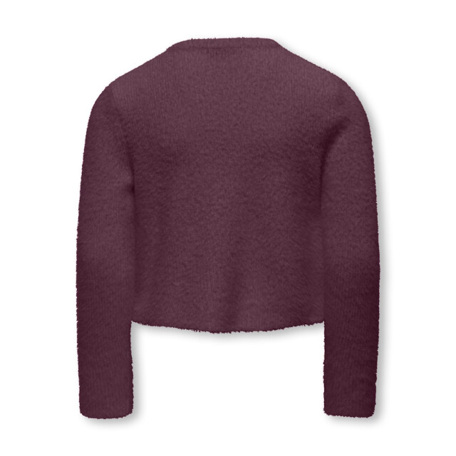 Only Kogpiumo petra pearl o-neck car knt noos bordeaux 2249.47.0012 large