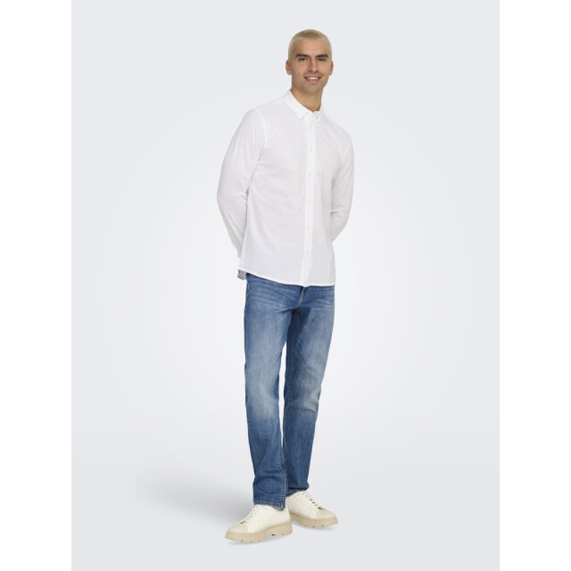 Only & Sons Onsrobin bu ls stretch shirt noos frml - 5309.01.0002 large