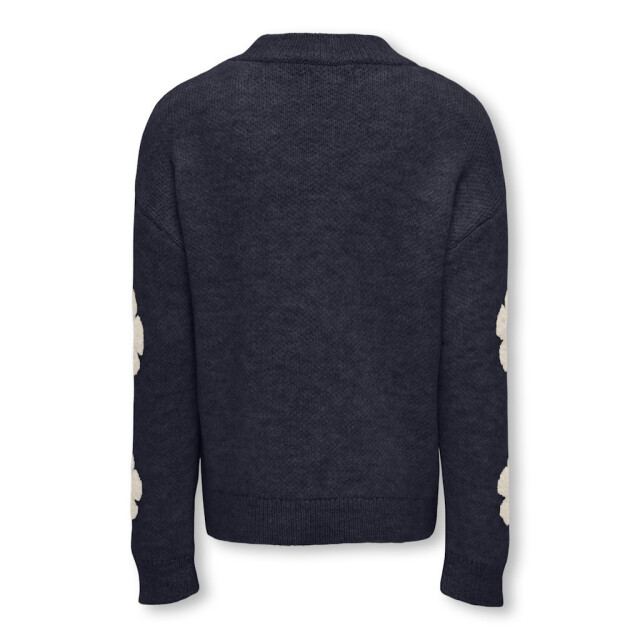 Only Kognaja ls flower pullover knt dessin 2219.39.0023 large