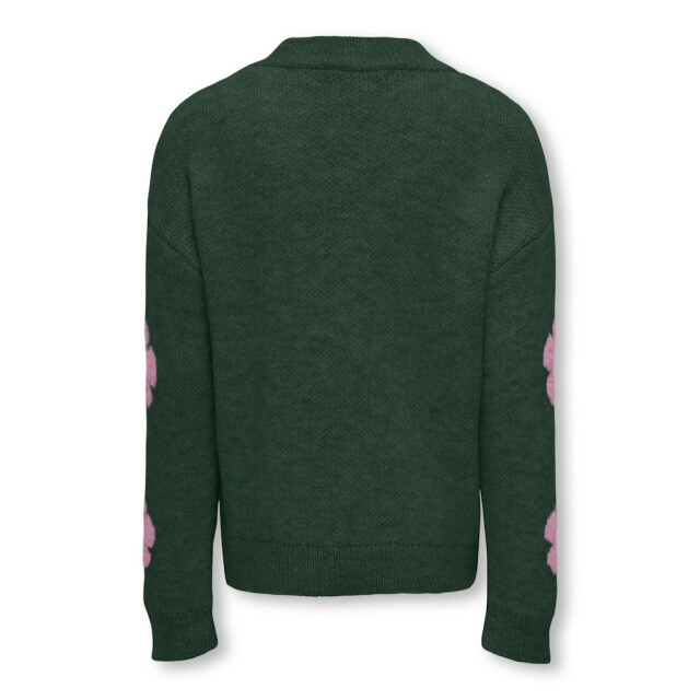 Only Kognaja ls flower pullover knt dessin 2219.29.0010 large