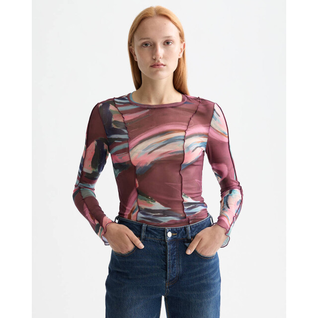 Scotch & Soda Top lange mouw u9b00886t Scotch & Soda Top lange mouw U9B00886T large