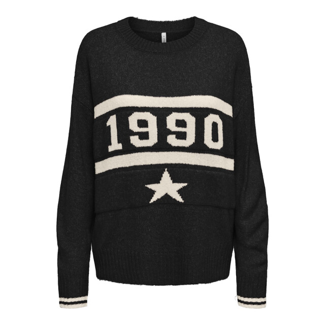 Only onltrain ls text o-neck cc knt 15350823 - 06712.991.0229 large