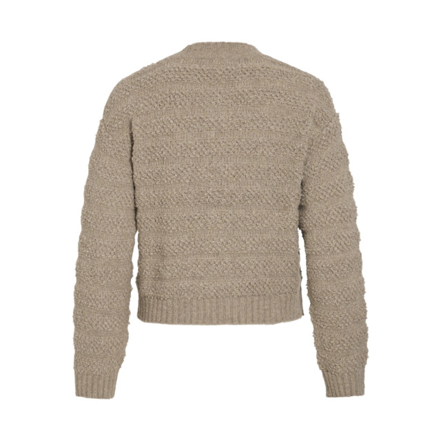 Vila vitillia o-neck l/s knit cardigan 14108896 natural melange 06741.172.0003 large