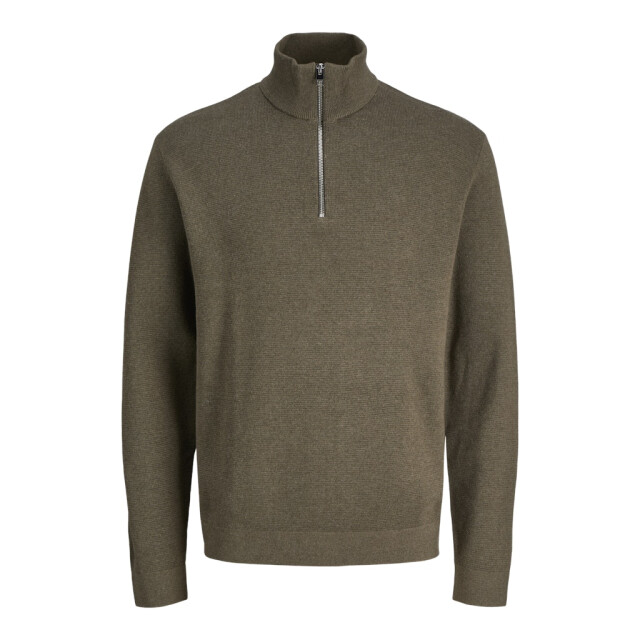 Jack & Jones jprblamilano stitch knit half zip s 12259664 gray 05711.938.0019 large