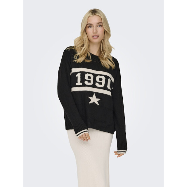 Only onltrain ls text o-neck cc knt 15350823 - 06712.991.0229 large