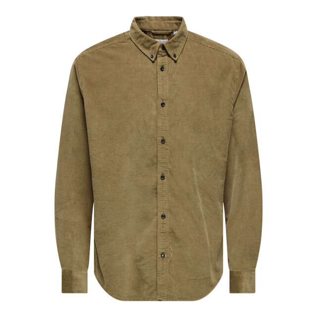 Only & Sons onsmichael 18w reg cord stretch ls 22029764 otter 05631.840.0073 large