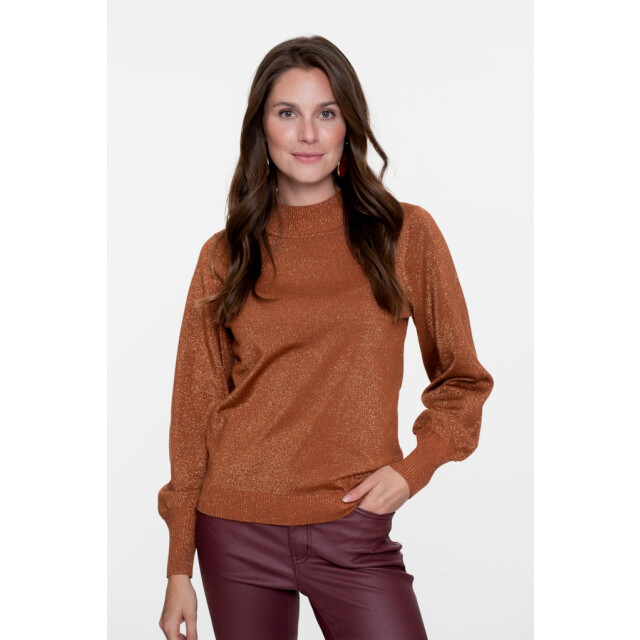 Geisha pullover basic turtle lurex 54531-14 735 /copper 06712.830.0009 large