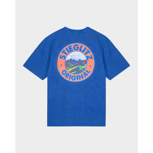 Stieglitz reya oversized t-shirt w2502023 009 blue 06011.240.0073 large