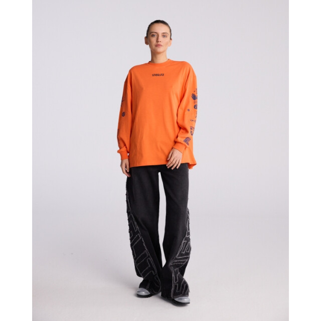 Stieglitz xavi skate longsleeve w2502027 020 orange 06012.540.0006 large