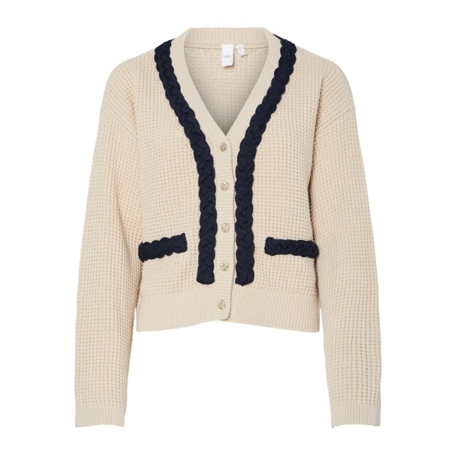 Y.A.S yasarina ls knit cardigan s. 26037821 birch 06741.198.0059 large