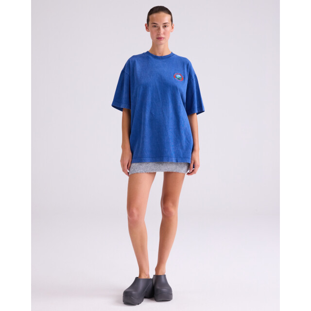 Stieglitz reya oversized t-shirt w2502023 009 blue 06011.240.0073 large