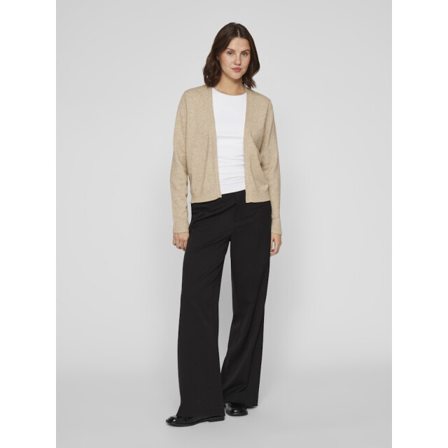 Vila viril short l/s knit cardigan-noos 14060800 natural melange 06741.172.0011 large