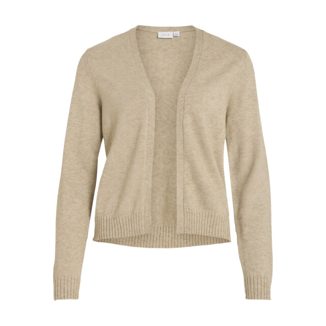 Vila viril short l/s knit cardigan-noos 14060800 natural melange 06741.172.0011 large