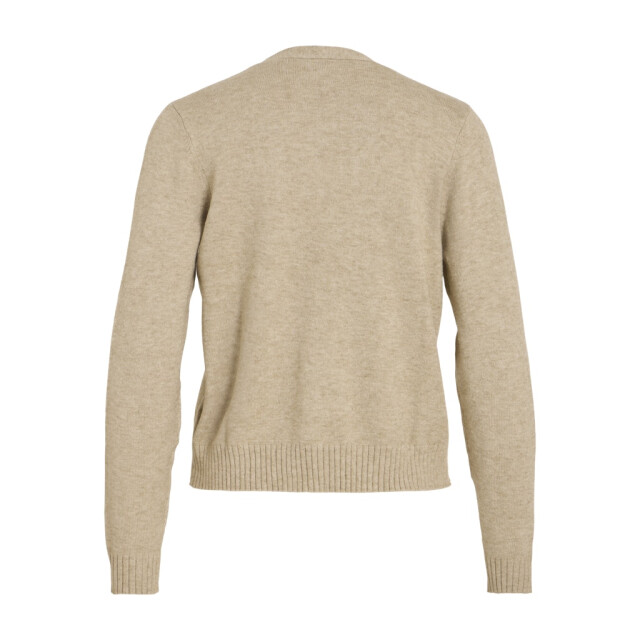 Vila viril short l/s knit cardigan-noos 14060800 natural melange 06741.172.0011 large