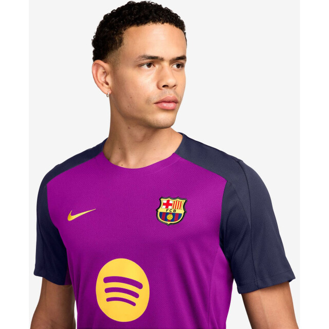 Nike fcb m nk df strk ss top k trainingshirt replica voetbal - 071920_730-L large
