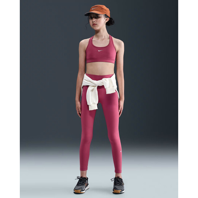 Nike one big kids' (girls') dri-fit tights lange trainingslegging meisjes - 071951_600-L large
