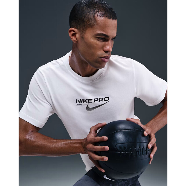 Nike m nk df tee pro training training t-shirt korte mouw heren - 071955_100-L large