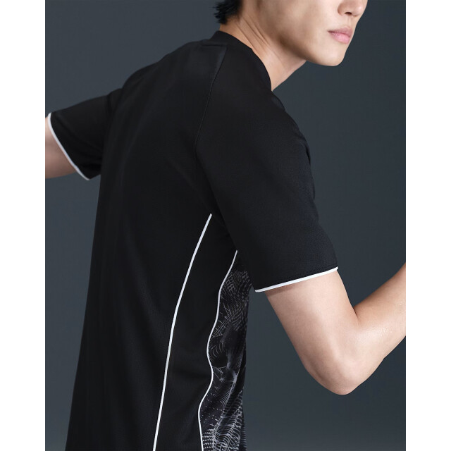 Nike academy+ men's dri-fit short-sleeve shirt t-shirt voetbal train km here - 071961_995-L large