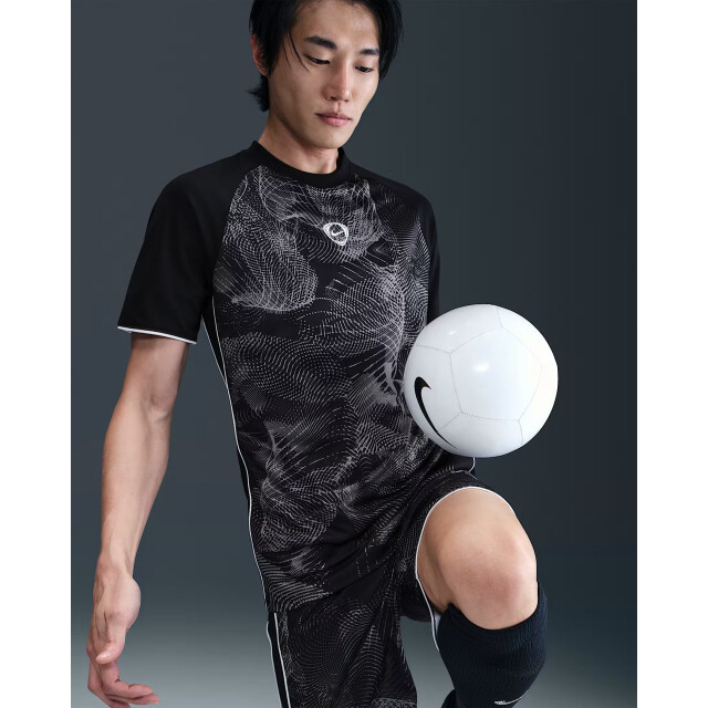 Nike academy+ men's dri-fit short-sleeve shirt t-shirt voetbal train km here - 071961_995-L large