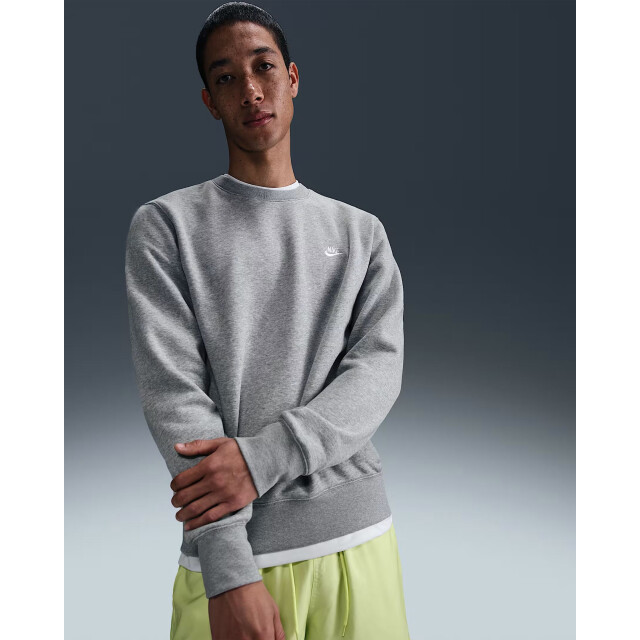 Nike m nk club bb crew sweater heren - 071992_901-L large