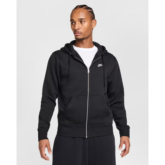 Nike m nk club bb fz hoodie vest heren - 071997_990-L large