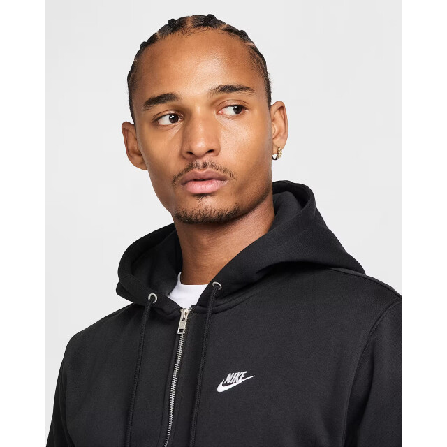 Nike m nk club bb fz hoodie vest heren - 071997_990-L large
