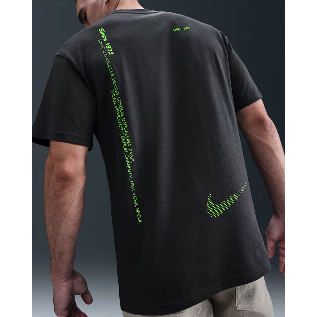 Nike u nsw tee m90 swoosh sport sport t-shirt korte mouw heren - 072010_980-L large