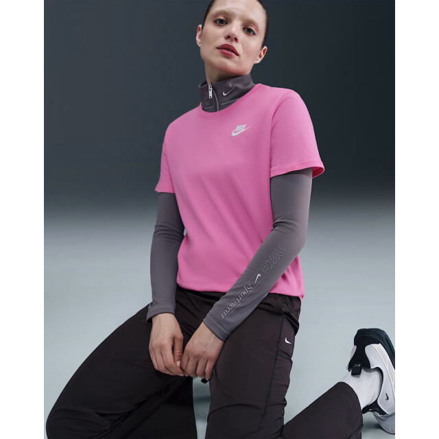 Nike sportswear club essentials wom t-shirt sport t-shirt korte mouw dames - 072013_600-M large