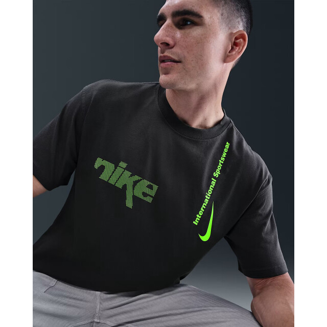 Nike u nsw tee m90 swoosh sport sport t-shirt korte mouw heren - 072010_980-L large