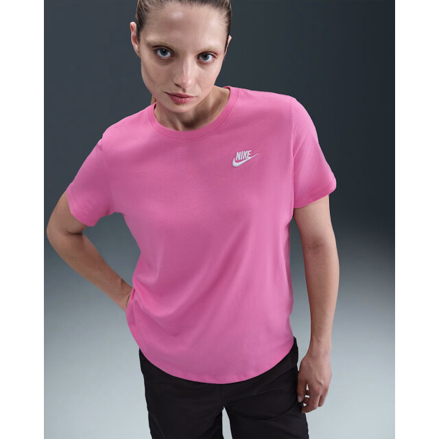 Nike sportswear club essentials wom t-shirt sport t-shirt korte mouw dames - 072013_600-M large